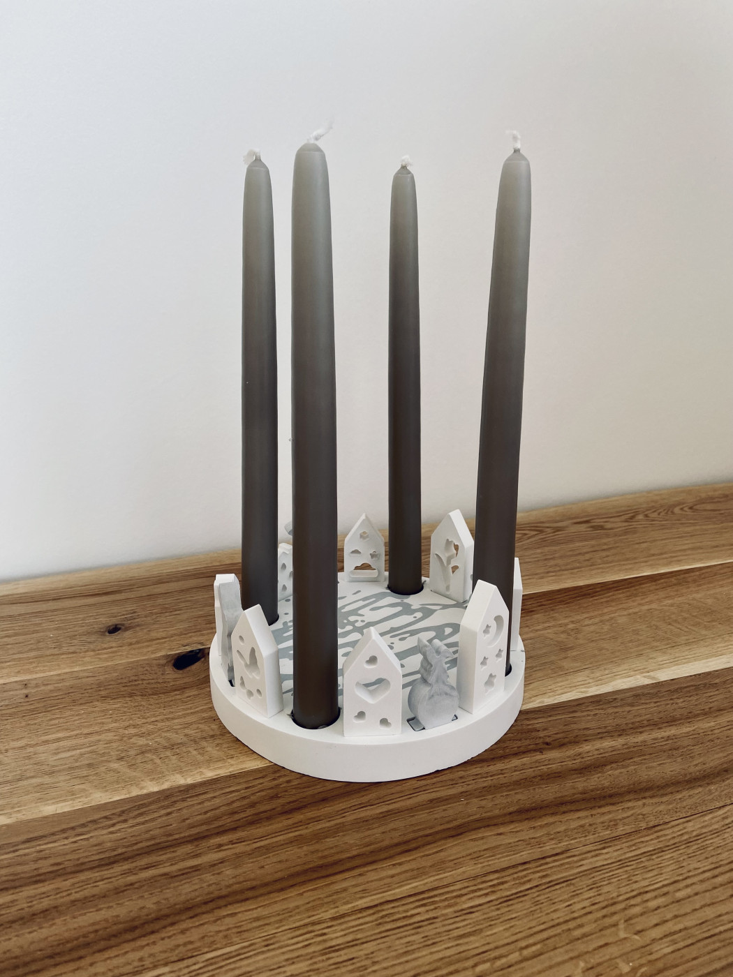 Häuschen-Lichterkranz